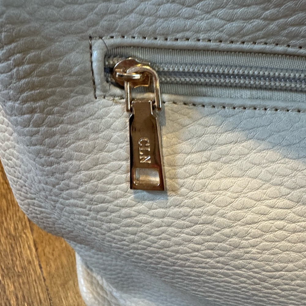 CLN Cream Studded Hobo Women's Bag 2015 Collection NWOT - Picture 5 of 14